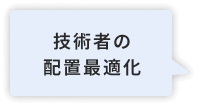 技術者の配置最適化